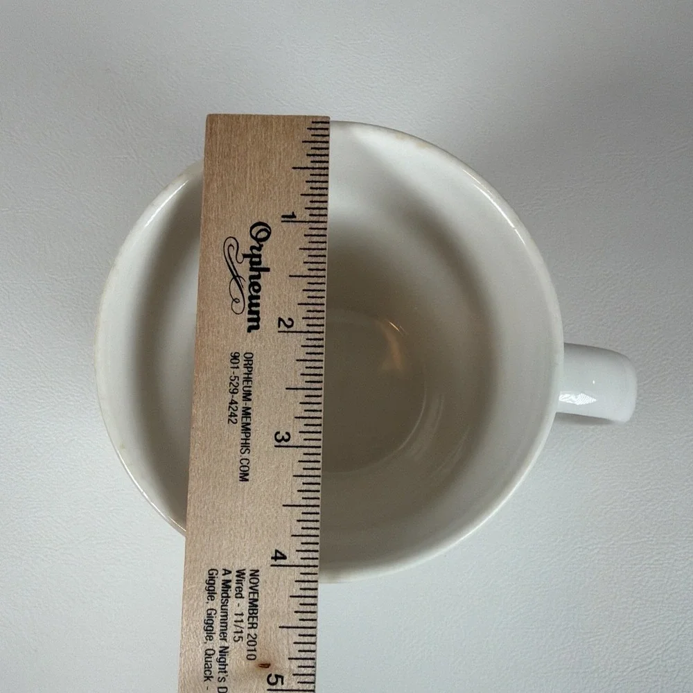 Vintage 2001 Starbucks Barista White Coffee Mug ESTD 1971 Logo